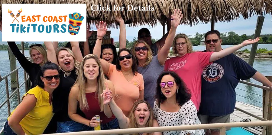 group of people enjoying boat tour